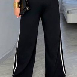 Tripursundari Fashion Women Striped Relaxed Slim Fit Stretchable High-Rise Trouser-image-98