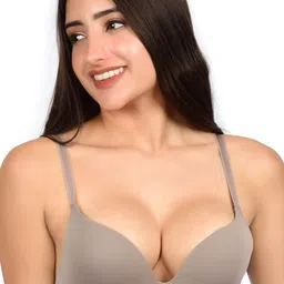 bare dezire Medium Coverage Underwired Lightly Padded Plunge Bra-picture-12