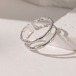 MYKI Silver-Plated Finger Ring-image-93