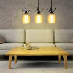 KINIS Modern and Unique Style Black Glass Quirky Ceiling Lamp-image-78