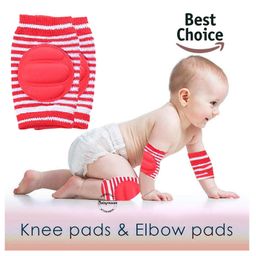 Babymoon Padded Kids Knee Elbow Protection Pads - Red-18