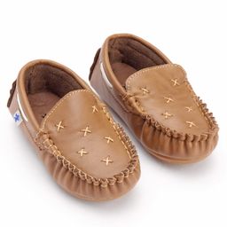 Cute Walk by Babyhug Formal & Party Wear Loafers with Knot Work - Brown-picture-3