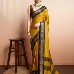 yourwish Ethnic Motifs Zari Silk Cotton Kanjeevaram Saree-picture-51