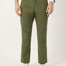 Thomas Scott Men Smart Regular Fit Mid-Rise Cotton Trousers-image-41