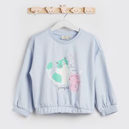 Juniors by Babyshop Girls Graphic Printed Sweatshirt-image-81