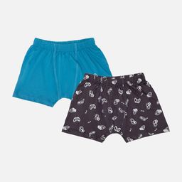 Bodycare Kids Boys Pack Of 2 Printed Assorted Trunks KIA1061-PK004-14