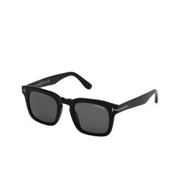 Tom Ford Men Grey Lens & Black Square Sunglasses with UV Protected Lens FT0751-N 50 01A-image-60