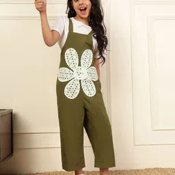 Bugandbees Girls Basic Jumpsuit-30