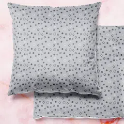 ArtzFolio Multicoloured Set of 2 Square Cushion Covers-43