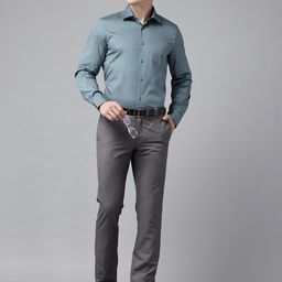 Blackberrys India Slim Fit Pure Cotton Formal Shirt-image-55
