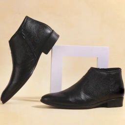 Mochi Men's Black Formal Boots-picture-18