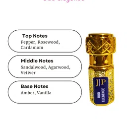 Jeval Women Set Of 2 Legacy & Oud Elegence Attar - 3 ml Each image 4