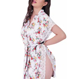 GuSo Shopee Women Multicoloured Net Baby Dolls-picture-14