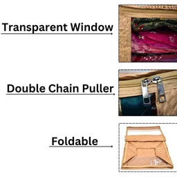 Ajabh Beige Set of 1 Regular Multi-Utility Organisers image 4