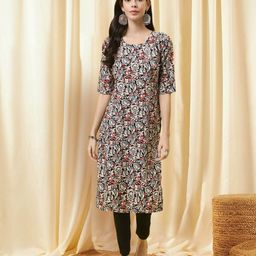 ethnic basket Cotton Embroidered Kurta-picture-20