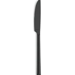 Amefa Black Stainless Steel Dinner Knives - Set of 6-14