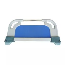 SARVAGYA SURGICAL ABS Panel with Buffer Deluxe in White and Blue ABS Plastic for Hospital Bed, SSPL530-33
