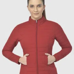 Woodland Red Quilted Jacket-25