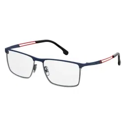 Carrera Light Blue Full Rim Rectangle Eye Frame For Men-picture-4