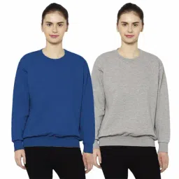 Vimal Jonney Blue & Grey Round Neck Pullover - Pack of 2-picture-27