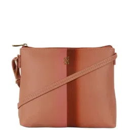 Baggit Pink Solid Small Sling Handbag-37