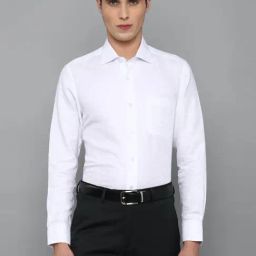 Louis Philippe Gods & Kings White Regular Fit Shirt-picture-0