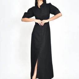 Zink London Black Maxi Dress-picture-20