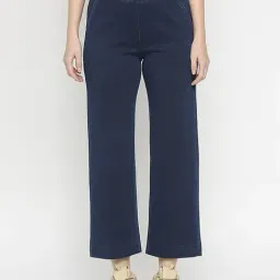 Spykar Blue Cotton Pants-picture-45