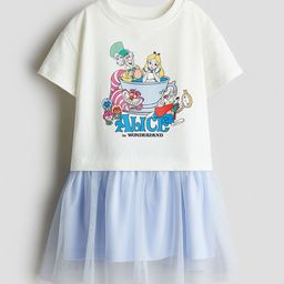 H&M Girls Printed T-shirt with Skirt-image-32