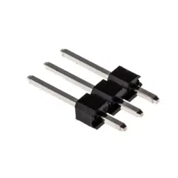 RS PRO 3 Way Striaght Through Hole Pin Header 1 Row, 2518092 image 2