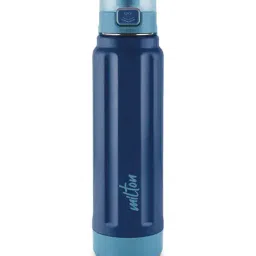 Milton Dark Blue Taurus 900 Steel Thermoware Cold PU Insulated, Leak Proof Water Bottle (665 ml)-image-79
