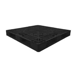 SALH 1050(L) × 1050(W) × 120(H) mm Black HDPE Heavy Weight Export Pallet, SIP1010120 FH-picture-43