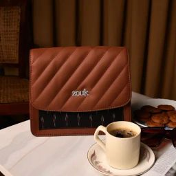 ZOUK Black Printed Cross Body Bag-image-52