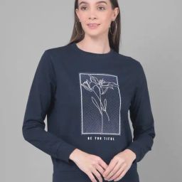 Dollar Navy Printed Sweatshirt-47