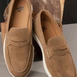 ID Men's Beige Casual Loafers-picture-21