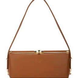 LAVIE LUXE Tan LX PARALLEL Small Satchel-picture-49