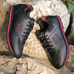 Campus Men's HILLTOP Black Running Shoes-image-45