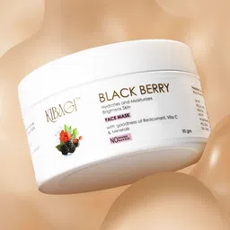 KIBAGI Black Berry Face Mask With Redcurrant - 50 g-image-3