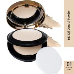 Glam21 HD Oil Control Compact Powder 01 Natural Ivory - 20 gm-3