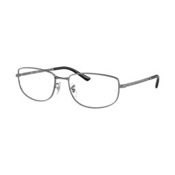 Ray-Ban Gunmetal Rectangular Unisex Eye Frames-picture-3