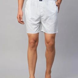Urban Scottish Blue Regular Fit Printed Boxers-image-49