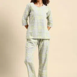 Mabish By Sonal Jain Multicolored Printed Top Pant Set-picture-11