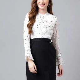 Latin Quarters White Printed Bodycon Dress-image-18
