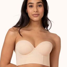 PLUMBURY Bandeau Bra Medium Coverage Underwired Lightly Padded-picture-35