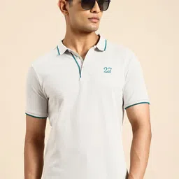 Being Human Polo Collar Pure Cotton T-shirt-picture-21