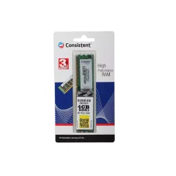 Consistent RAM 4 GB DDR3 1333 MHz Memory Speed DIMM for Desktop, Green-image-2