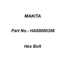 Makita Hex Bolt Size M5x20 for VR001C, Part No HA00000356-10