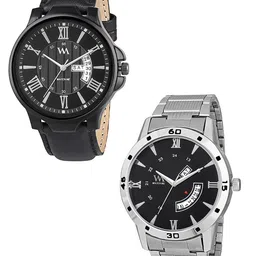 WM Men Set Of 2 Analogue Watches DDWM-036-42kjo-2