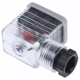 RS PRO Solenoid Valve Connector Female 24 V DC with Indicator Light, 8118190 (Pack of 5 pcs)-picture-13