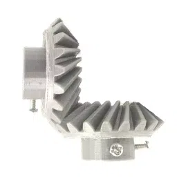 Invento 1 Pair 3D Printed Plastic Helical Bevel Gear 20 Teeth-image-53
